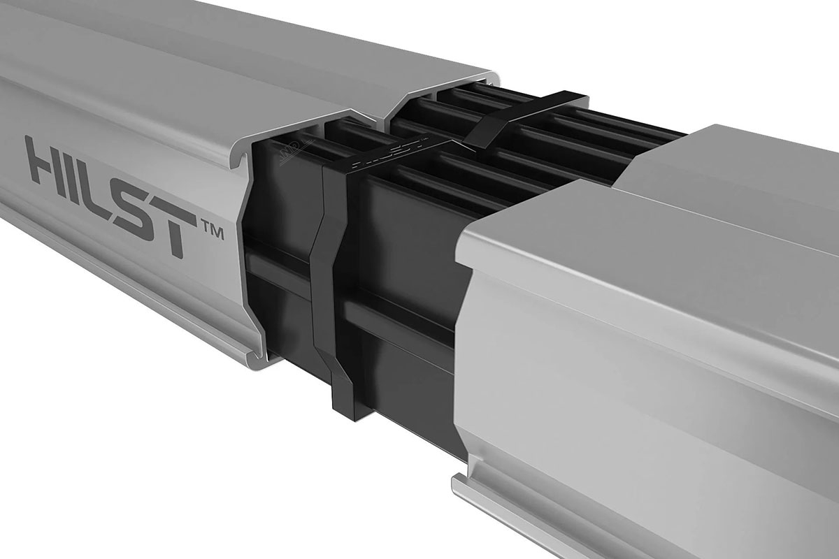Соединитель алюминиевой лаги HILST Prof 60х40 (упак. 10шт)